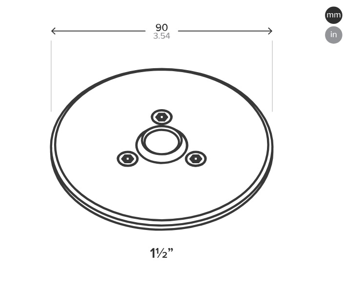 Drawing of JT fountain Cable Inlet